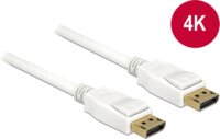 Delock Displayport 1.2 kábel - 3m - Fehér