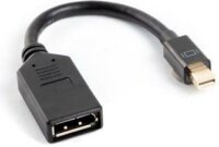 Lanberg mini Displayport - HDMI Adapter 0.12m Fekete