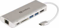 Sandberg 136-18 USB Tpye-C dokkoló