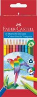 Faber-Castell "Papagáj" Háromszögletű Színes ceruza készlet - 12 különböző szín