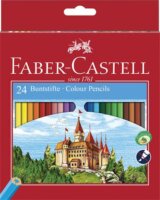 Faber-Castell Classic Hatszögletű Színes ceruza készlet - 24 különböző szín