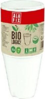 AluFix BioLogic 260ml Műanyag Pohár - Fehér (12 db)