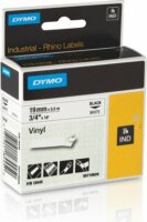 Dymo Rhino 19mm Feliratozógép szalag - Fehér alapon fekete