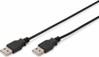 Assmann AK-300101-018-S USB 2.0 A apa-apa Adatkábel 1.8m Fekete