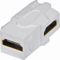 Lindy HDMI (anya - anya 90°) toldó - Fehér