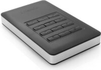 Verbatim 1TB Secure Portable Számkódos Külső HDD - Fekete