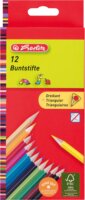 Herlitz 10412021 Háromszögletű színes ceruzák (12db/csomag)