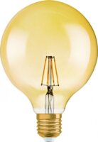 Osram 51 non-dim 7W E27 LED Vintage 1906 GLOBE125 Arany üveg izzó - Meleg fehér