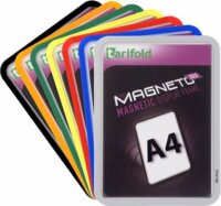 Tarifold "Magneto Solo" A4 Mágneses tasak mágneses háttal - Fekete (2 db)