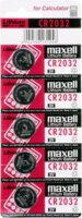 Maxell CR2032 Lítium gombelem (5db/csomag)