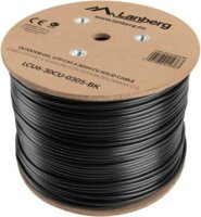 Lanberg LCU6-30CU-0305-BK UTP CAT6 Kültéri kábel 305m Fekete