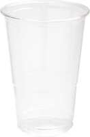 Multi Pet Műanyag pohár: sima felületű 2 dl - Víztiszta (50 db)
