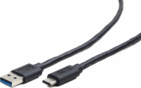 Gembird CCP-USB3-AMCM-10 USB-C apa USB3.0-A apa Adatkábel 3m - Fekete