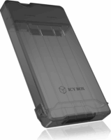 IcyBox IB-235-U3 2.5" USB 3.0 Külső HDD ház - Fekete