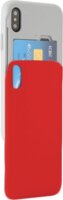 Mercury SSBIPXR Apple iPhone X Kártyatartós Védőtok - Piros