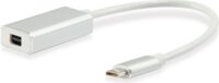 Equip 133457 USB-C apa - Mini DisplayPort anya Átalakító 0.15m - Fehér