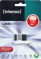 Intenso 16GB Slim Line USB 3.0 Pendrive - Fekete