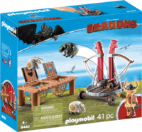 Playmobil 9461 Dragons - Bélhangos báránycsúzlival