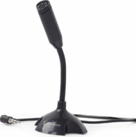 Gembird MIC-D-02 Asztali Mikrofon - Fekete