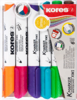 Kores K-Marker 3-5 mm Alkoholos marker kúpos - Vegyes szín (6 db)