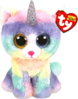 TY Beanie Boos Heather egyszarvú macska plüssfigura