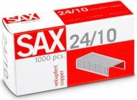 Sax 24/10 Réz Tűzőkapocs (1000 db)