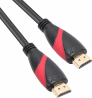 Vcom CG525-R-10.0 HDMI apa - HDMI apa Kábel 10m Piros/Fekete