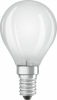 Osram Value 5W E14 LED kisgömb izzó műanyag matt - Meleg fehér