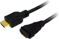 LogiLink nagy sebességű HDMI hosszabító kábel Ethernettel, 2.00 méter