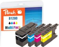 Peach (Brother LC-1280) Tintakazetta MultiPack Fekete + Cián + Magenta + Sárga