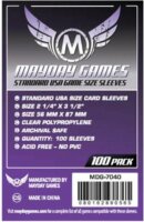 Mayday standard US kártyavédő (sleeve) - 56*87 mm (100 db/csomag)