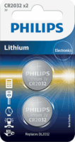 Philips CR2032P2/01B Lítium Gombelem (2db/csomag)