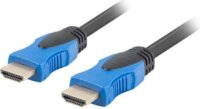 Lanberg HDMI-A apa - HDMI-A apa Nagy sebességű kábel Ethernettel 1.8m Fekete