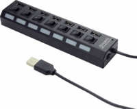 Gembird UHB-U2P7-03 USB 2.0 HUB (7 port)