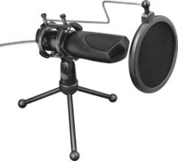 Trust GXT 232 Mantis Streaming Studio Mikrofon - Fekete