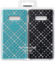 Samsung EF-XG970 Galaxy S10e gyári Pattern Cover Twin Pack - Fekete és Zöld