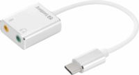 Sandberg USB-C - 2x 3.5mm Jack Sound Link adapter