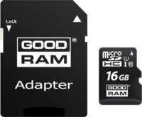 Goodram 16GB M1AA microSDHC UHS-I CL10 memóriakártya + Adapter