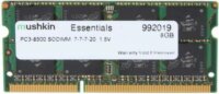 Mushkin 8GB /1066 Essentials DDR3 Notebook RAM