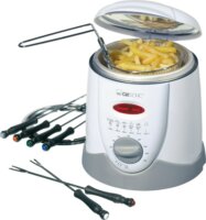 Clatronic FFR 2916 Fondue-Fritteuse Olajsütő 1L - Fehér