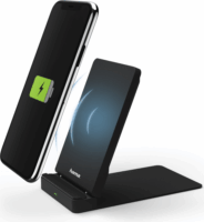 Hama Vezeték nélküli QI-FC10S asztali mobiltelefon töltő 10W Fekete