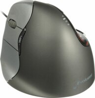 Evoluent Vertical Mouse 4 Left Vezetékes ergonomikus balkezes egér - Ezüst/Fekete