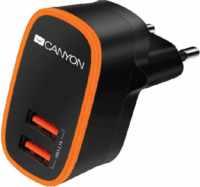 Canyon Hálózati 2xUSB töltő (5V / 2.1A)