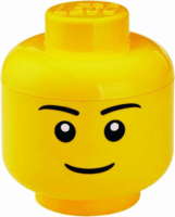 LEGO 40321724 Tárolódoboz - Fiú fej (L)