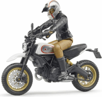 Bruder Scrambler Ducati sivatagi motor utassal (1:16)