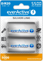 everActive Silver Line R20 D 5500 mAh Ni-MH Elem (2 db / csomag)