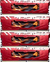 G.Skill 32GB /2666 	Ripjaws 4 Red DDR4 RAM KIT (4x8GB)