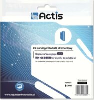 Actis (HP 655 CZ109AE) Tintapatron Fekete