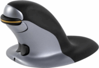 Fellowes Penguin "M" Vezeték nélküli Vertikális Egér - Fekete/Ezüst