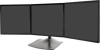 Ergotron DS100 21" LCD TV/Monitor asztali tartó állvány 3 képernyőhöz Fekete